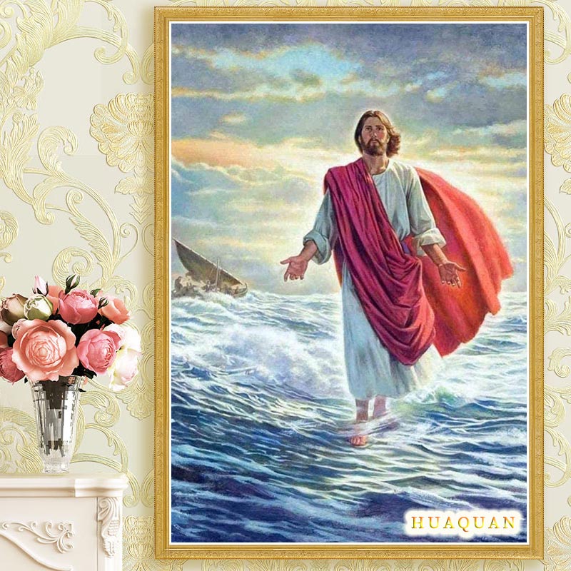 Embroidery Jesus - Христианский Иисус Набор для вышивки крестиком