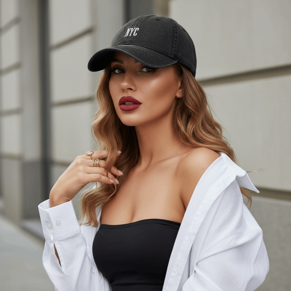 Embroidery Nyc - Модные повседневные бейсболки с вышивкой NYC,