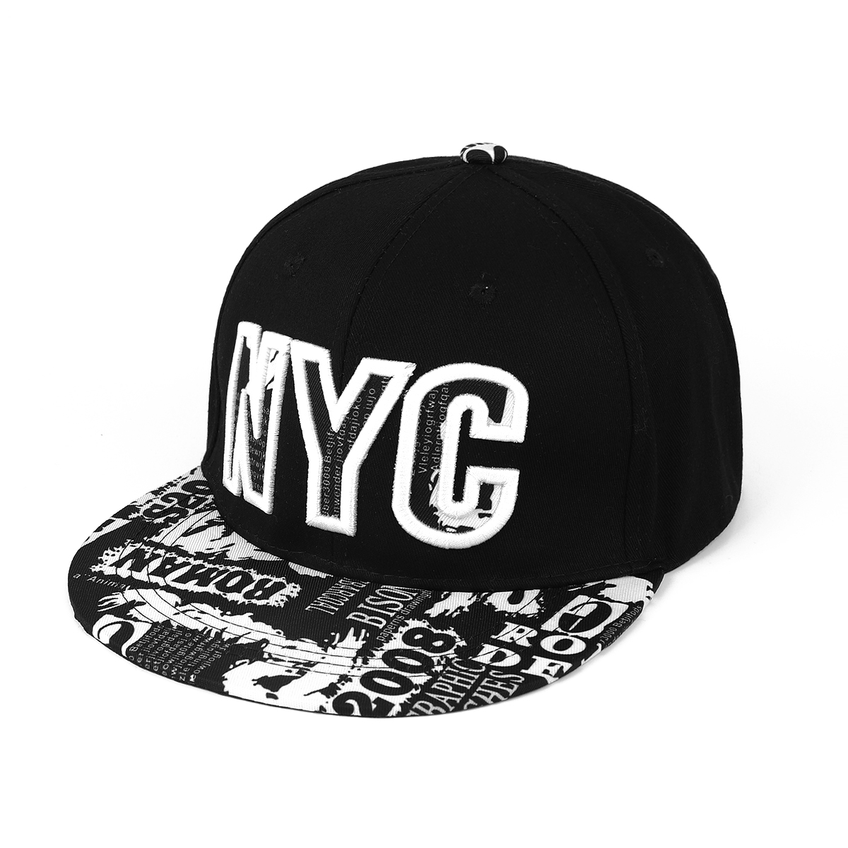 Embroidery Nyc - Кепка с плоским козырьком в европейском
