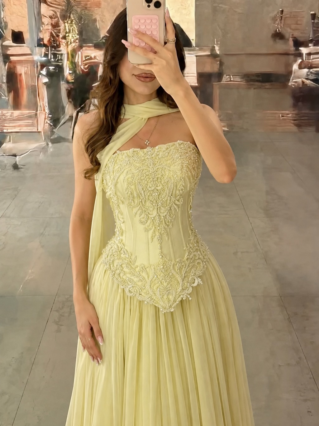 Индивидуально изготовленное се – обзор и цена Embroidery Yellow Flower