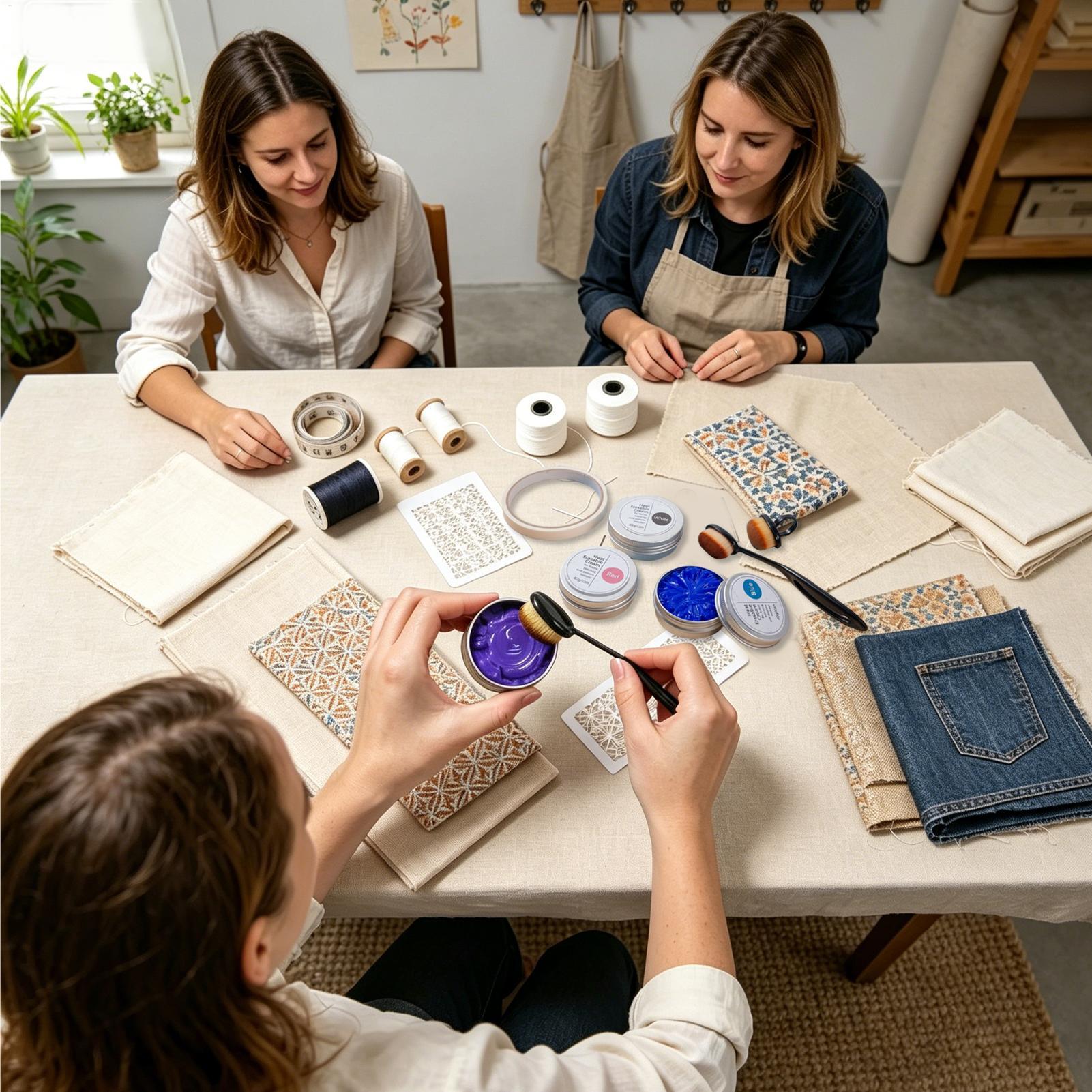 Термостираемый маркер-крем для – обзор и цена Embroidery Cream