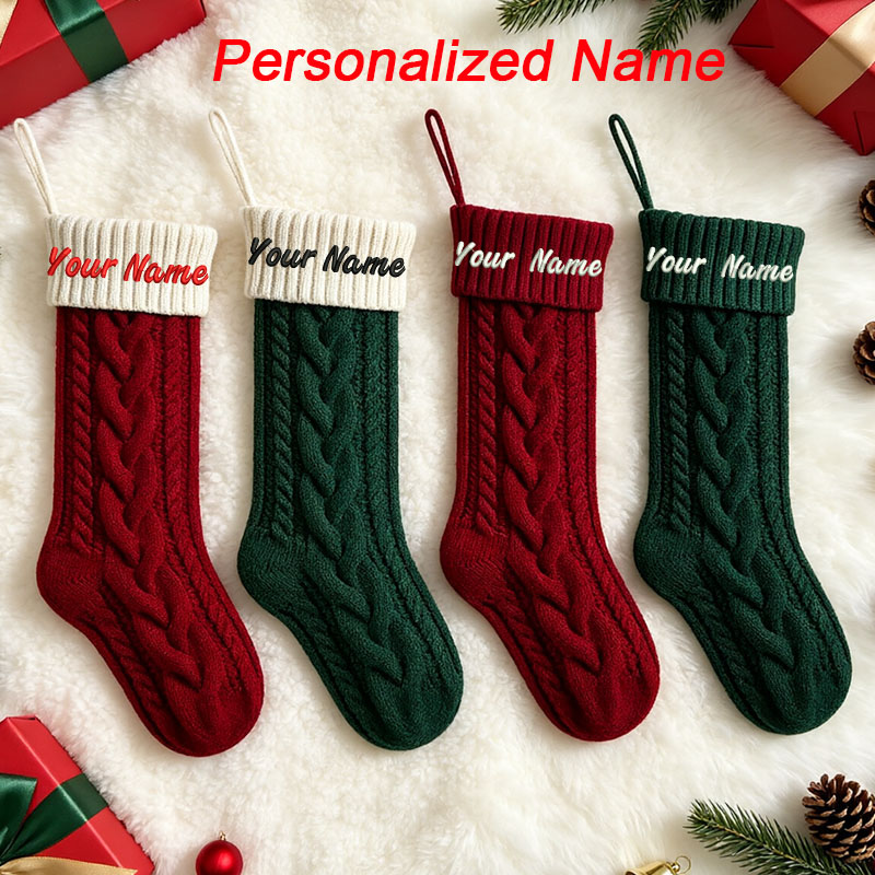 Рождественский носок с вышивко – обзор и цена Embroidery Xmas Stocking