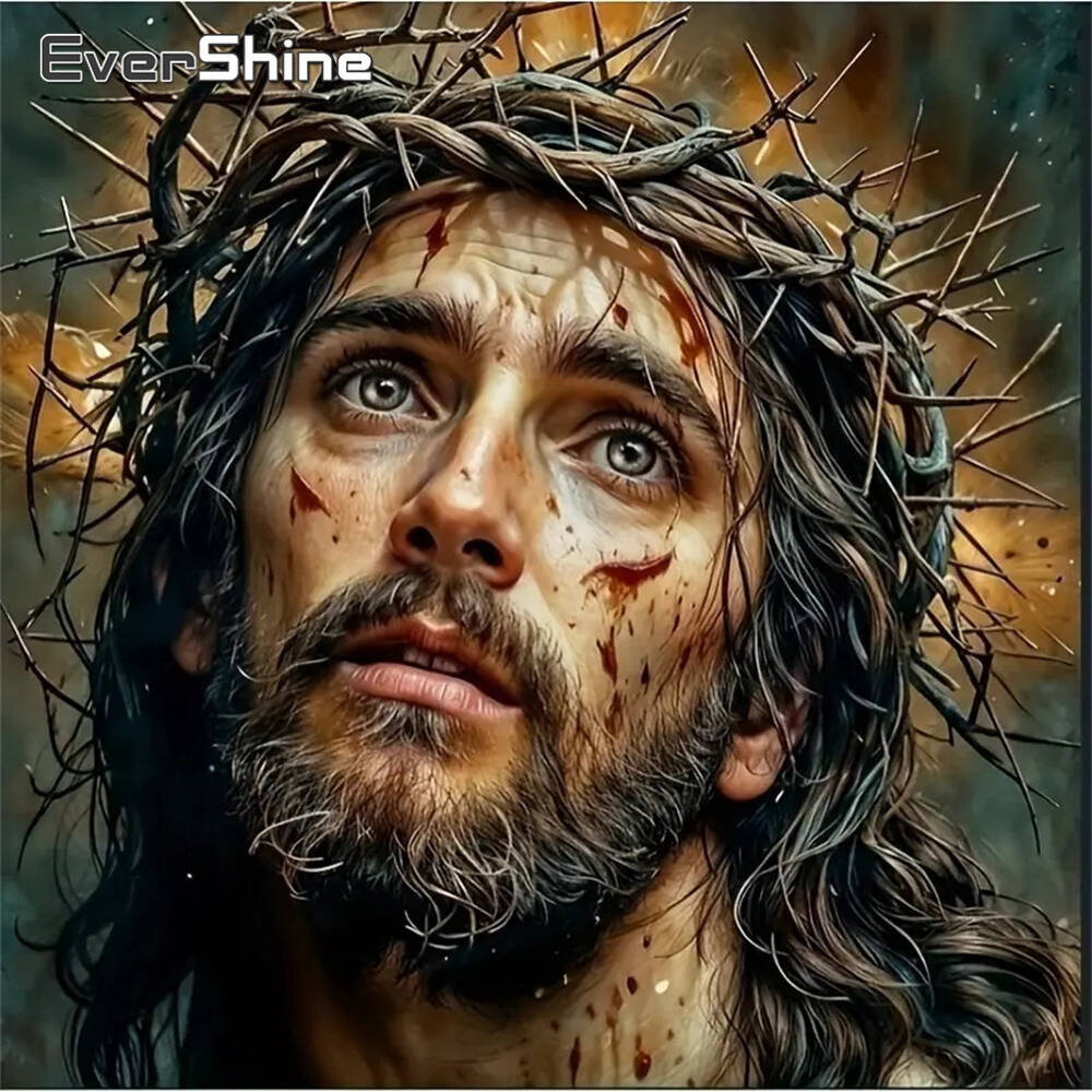 Evershine алмазная живопись со – обзор и цена Embroidery Jesus