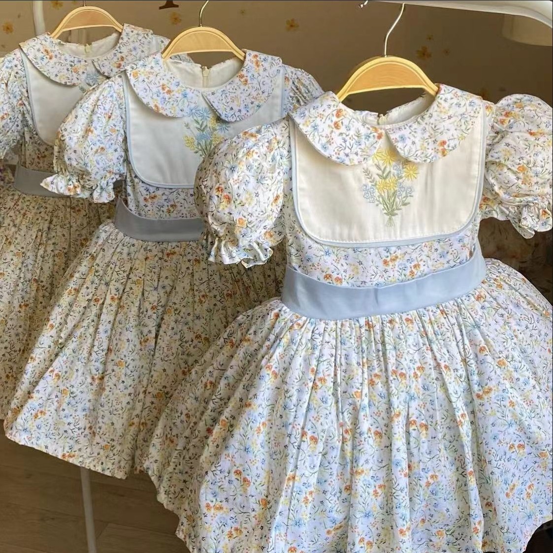 Летнее платье принцессы с цвет – обзор и цена Embroidery Yellow Flower