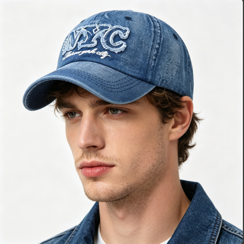 Джинсовая бейсболка с вышивкой – обзор и цена Embroidery Nyc