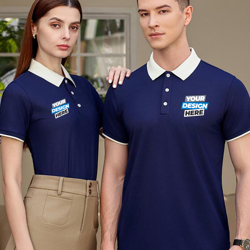 Рубашка поло с цветными блокам – обзор и цена Embroidery Uniform
