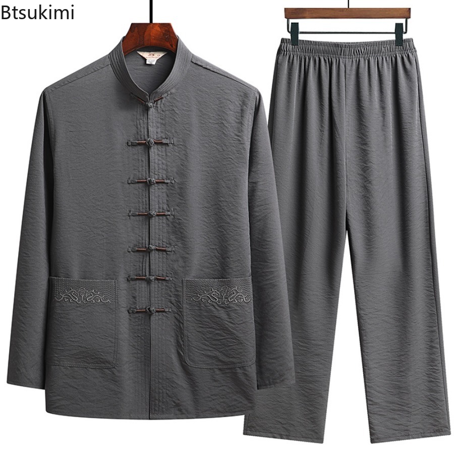 Мужской комплект в китайском с – обзор и цена Embroidery Uniform